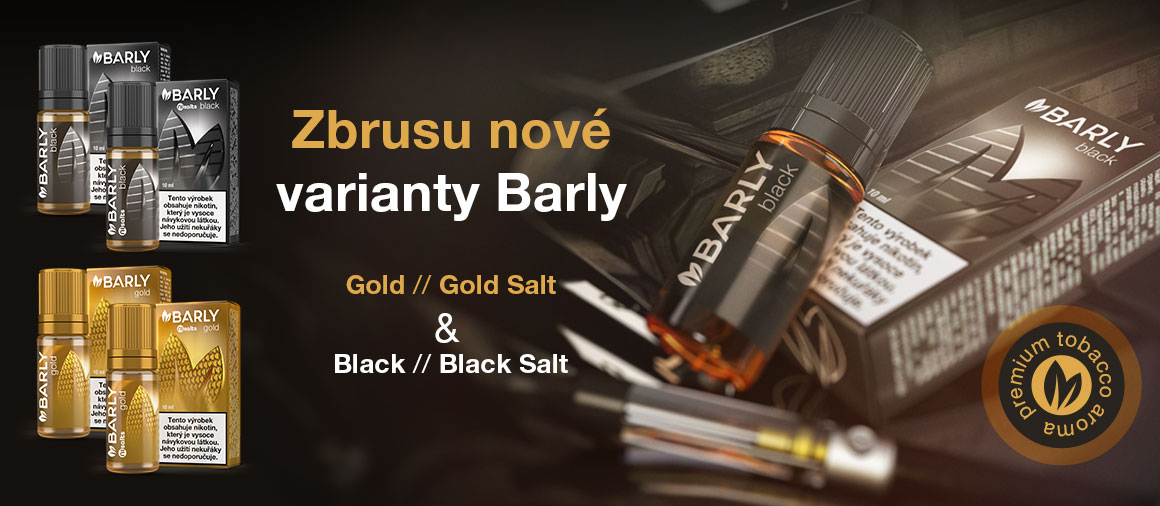 Barly BLACK and BARLY GOLD